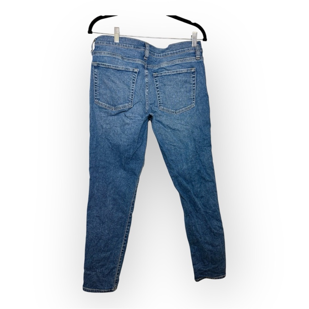 Frame Le Garçon Blue Lucerne Slim Boyfriend Ankle Jeans Clean Minimalist Size 29 - Picture 5 of 9